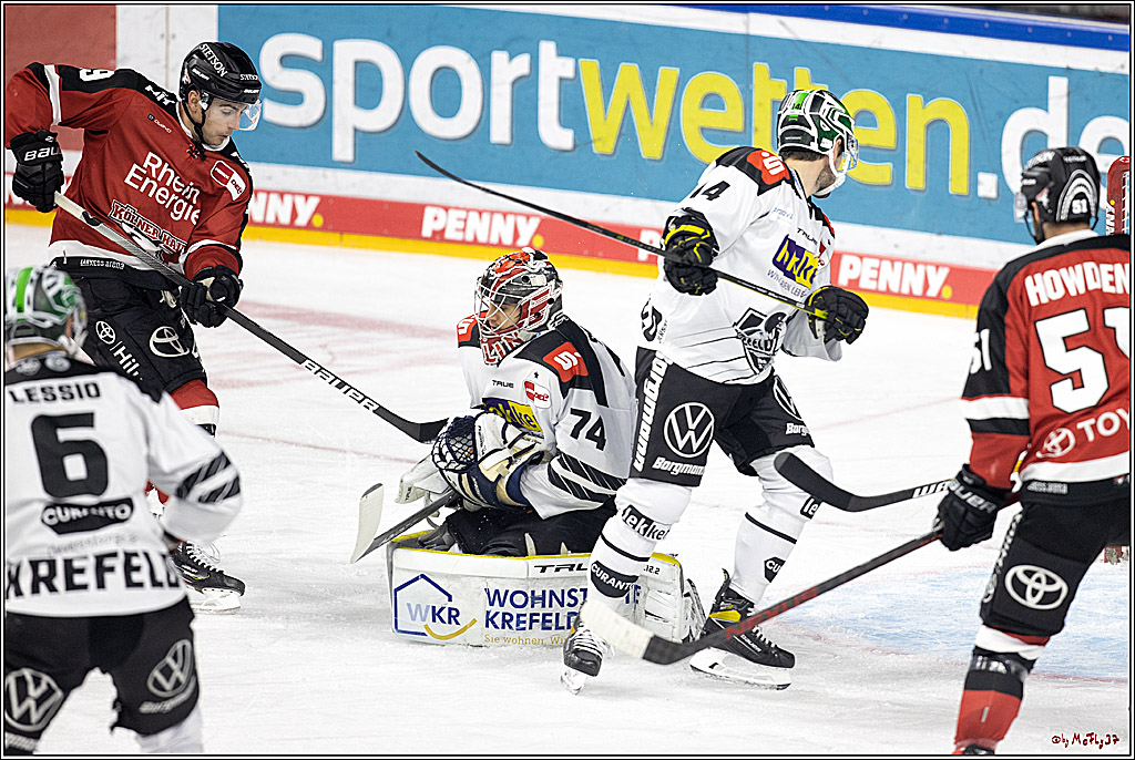 PENNY DEL;  Koelner Haie - Krefeld Pinguine; Koeln, 31.10.2021
